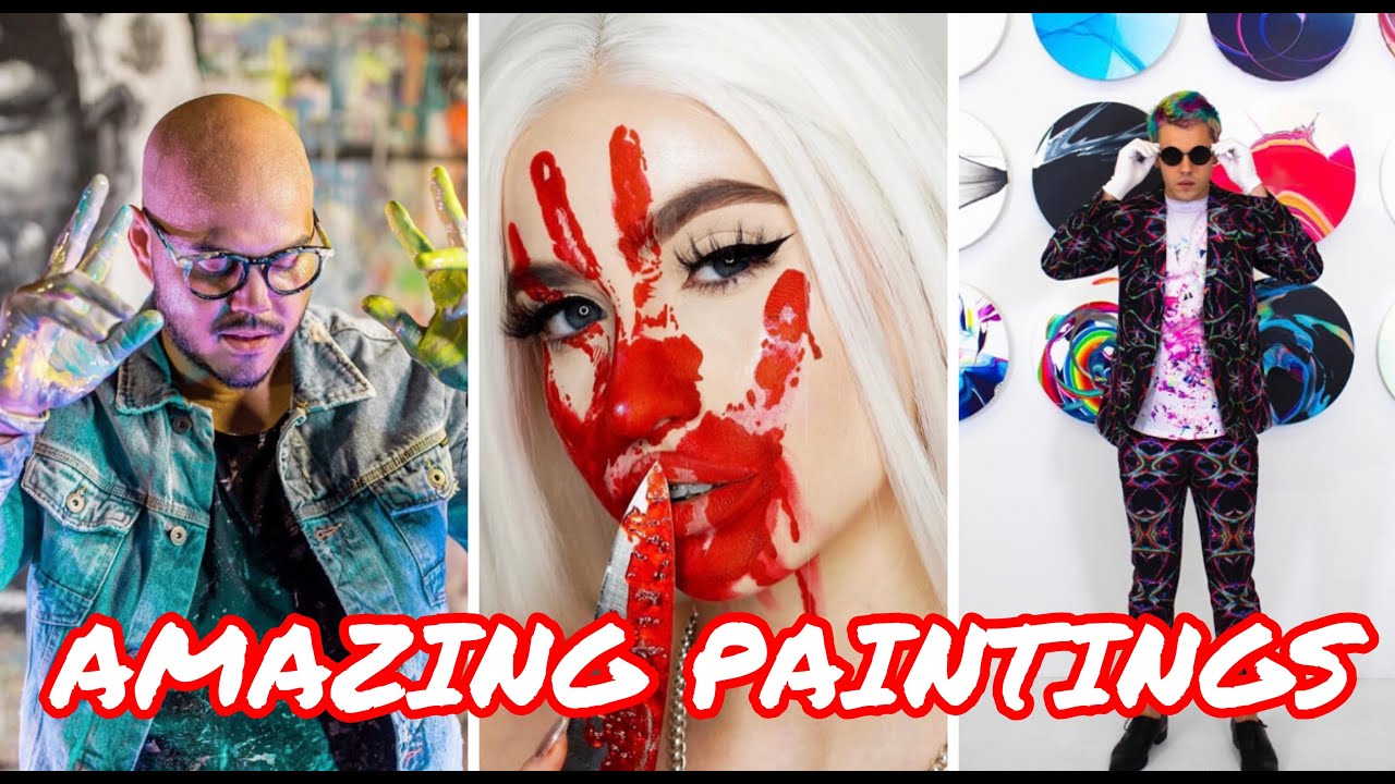 Best Tik Tok Painting Compilations Amazing Art Awesome Painting
