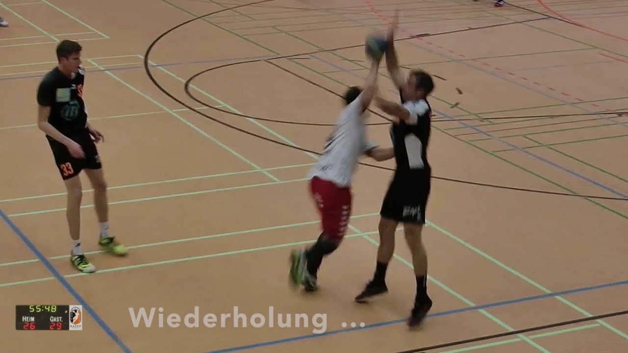 Handballregeln 5 Schritte YouTube