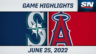 MLB Highlights | Mariners vs. Angels - June 25, 2022
