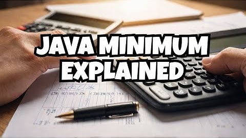 Java Math.min() Explained | Find the Minimum of Two Numbers