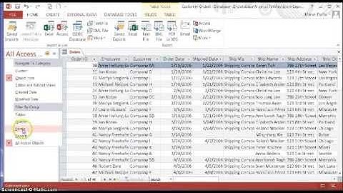 Import Excel data in to Access table :Tutorial 1-Access 2013