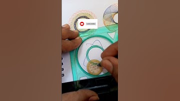 amazing spirograph design#satisfyingvideo #short #shorts