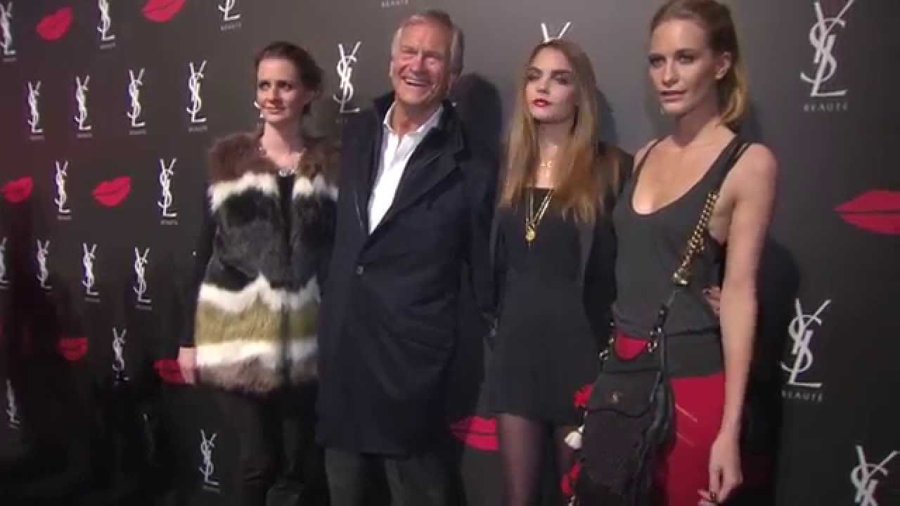 Cara Delevingne launches YSL Lipstick 