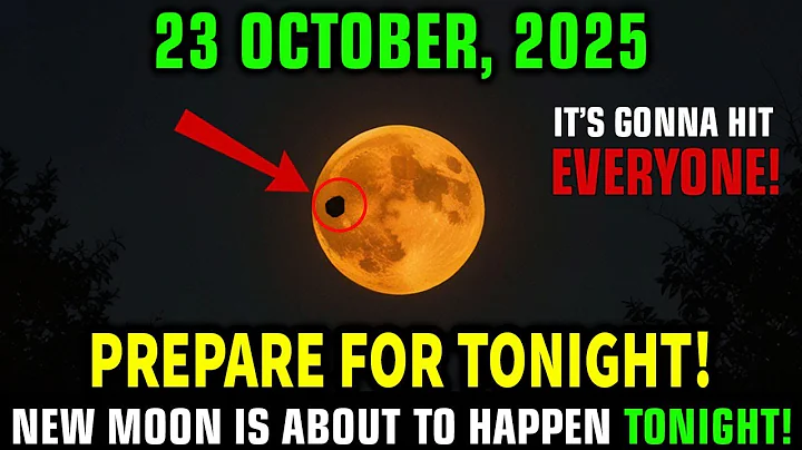 October 23, 2025 — 6 MIRACLES Are Coming! The New Moon Just Called YOUR NAME! Cosmic Moon Shift