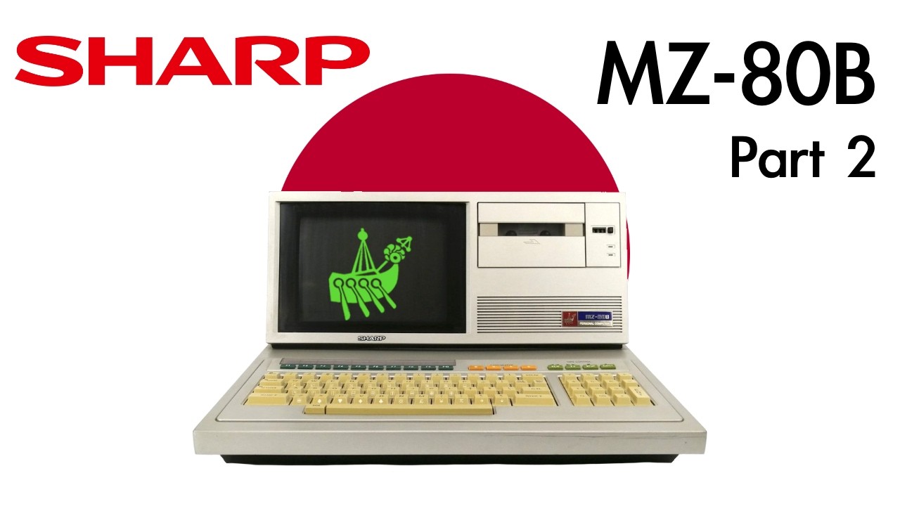 🇯🇵 Sharp MZ-80B: Часть 2 (Начало восстановления клавиатуры) [#TCE0686]