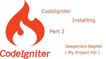 Codeigniter tutorial for beginners step by step in hindi   CodeIgniter Installing    Part 2