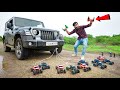 Pulling thar using rc cars  is it possible   shocking