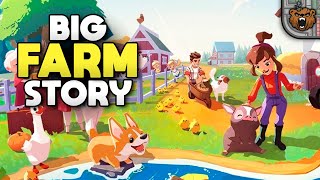 FINALMENTE um jogo bom de fazenda - Big Farm Story | Jogo Rápido - Gameplay 4k PT-BR screenshot 2