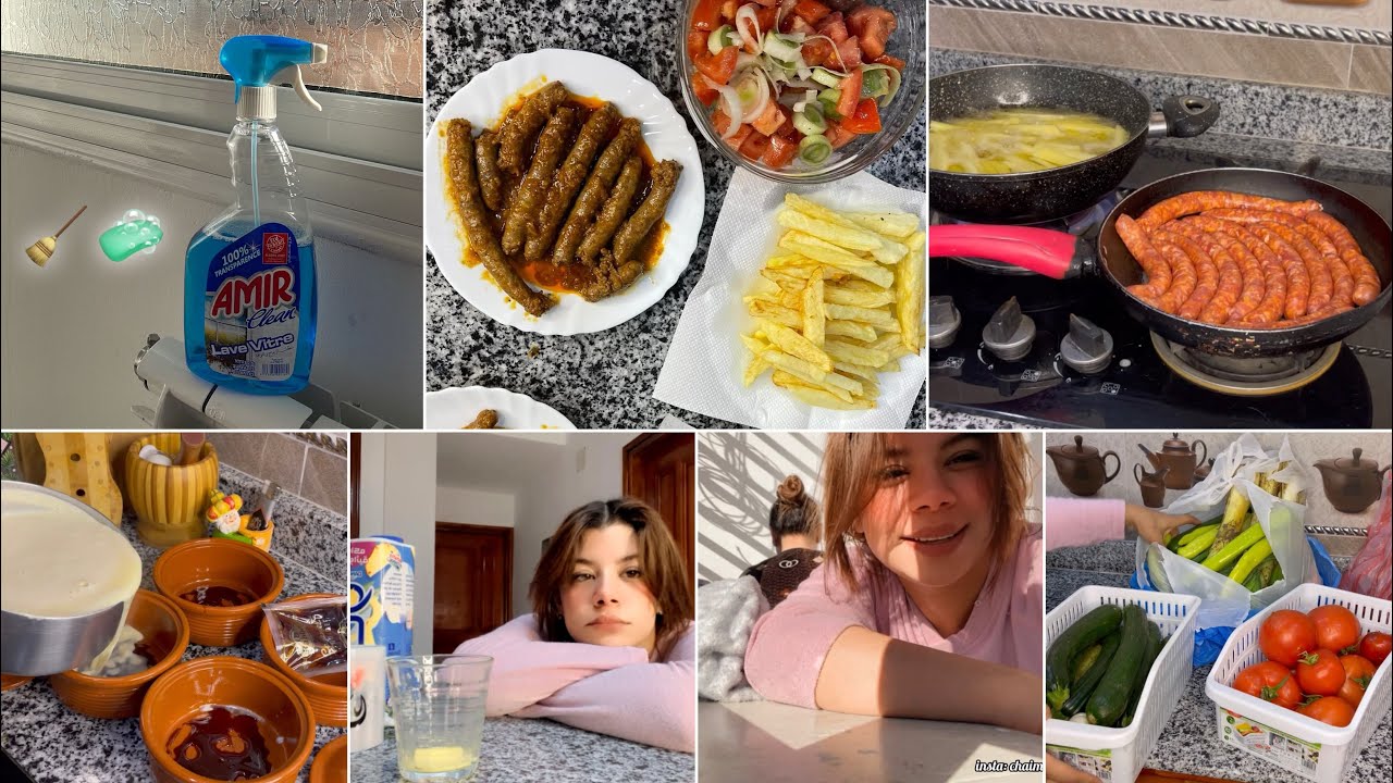 روتين مسائي../لي تحب طياب قالو علاها عجوز🥹درت تنظيف عميق لغرفتي/ فرزت القضيان طيبت مرڤاز بلاصوص