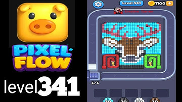 Pixelflow Level 341 Guide | Walkthrough Solution