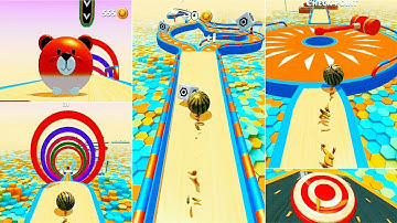 Action Balls Gyrosphere Race Gameplay SpeedRun Levels 31-40