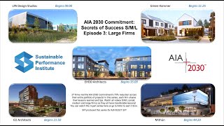 AIA 2030 Commitment: Secrets of Success S/M/L Episode 3: Large Firms Net Worth