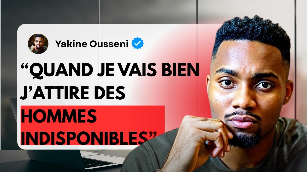 Tu as Travaillé Sur TOI Et Tu Attires ENCORE Des Hommes Indisponibles ? Regarde Cette Vidéo...