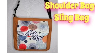 How to Sew a cute Sling Bag