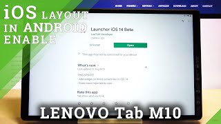 How to Download iOS Launcher on LENOVO Tab M10 – Install Apple Layout screenshot 3