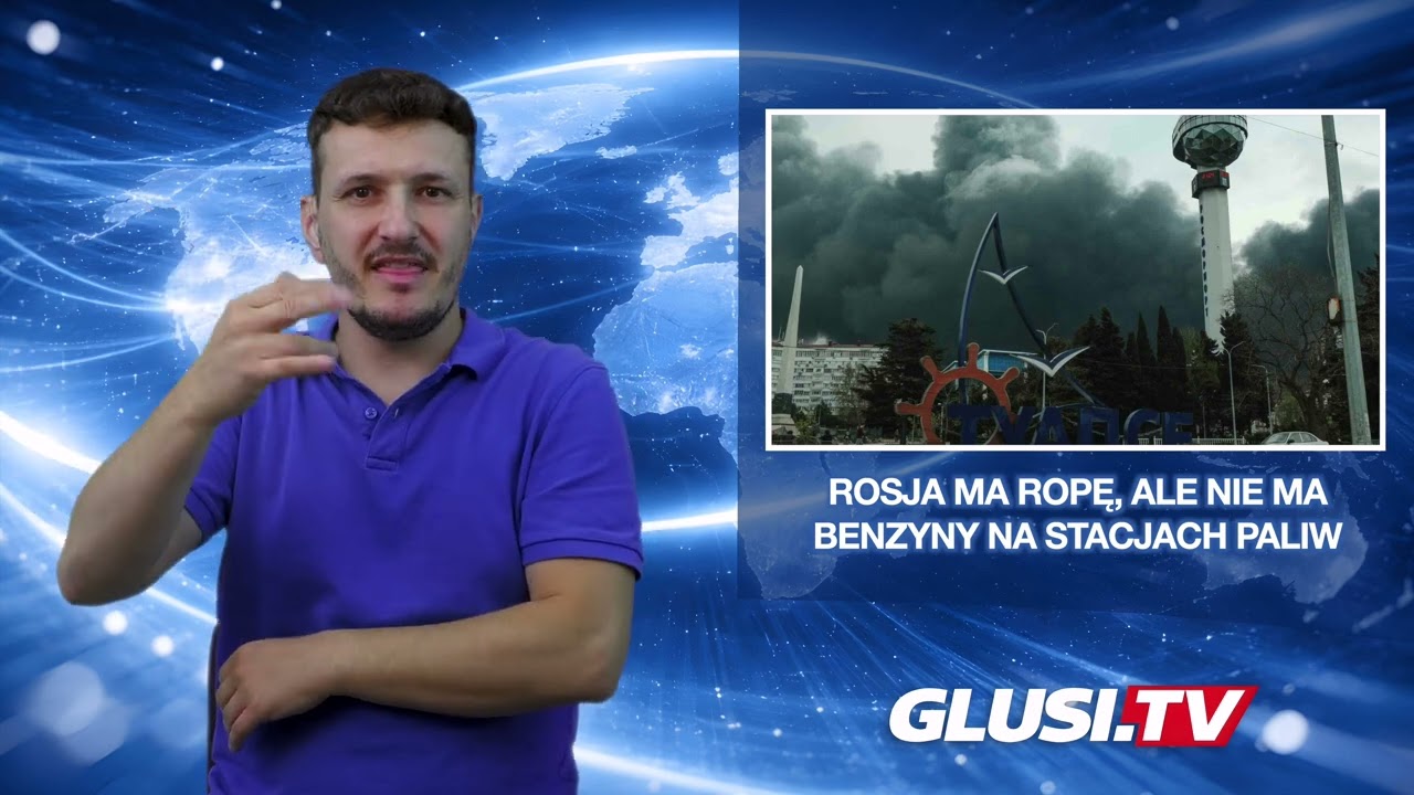 Rosja ma ropę, ale nie ma benzyny na stacjach paliw