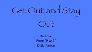Get Out and Stay Out | 9 to 5 | TIG Music Karaoke Cover
