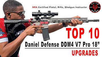 Cover Image for "Tricked Out" Daniel Defense DDM4 V7 Pro 18" AR-15 Review - Why I Love It! - Dwight Mitchell
