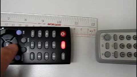 Tutorial - how to learn the Universal remote control