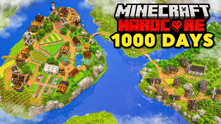I Survived 1000 Days in Hardcore Minecraft [FULL MOVIE]