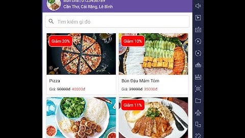[Android Studio] - App Food - Demo ứng dụng bán đồ ăn trực tuyến