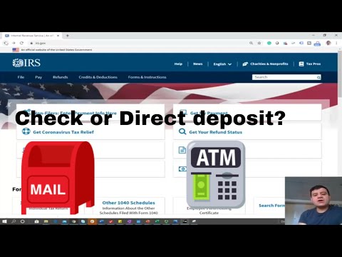 Stimulus Payment Update About Direct Deposit  | Coronavirus Virus Stimulus Payment