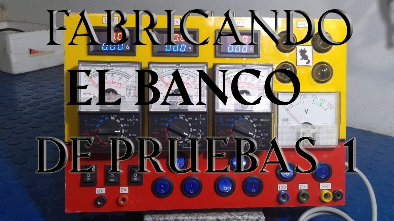 @eduardooderda1270 FABRICANDO EL BANCO DE PRUEBAS 1 - YouTube
