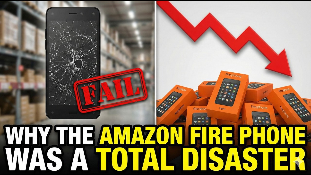 Why Amazon’s $170 Million Disaster FAILED (The Fire Phone Story) - YouTube