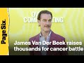 James Van Der Beek raises thousands for cancer battle by auctioning off 'Dawson's Creek' memorabilia