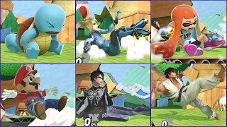Super Smash Bros. Ultimate - All Characters Tripping | 【スマブラSP】全76転倒モーション集