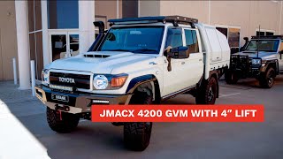 JMACX 4200 GVM with a 4 inch lift by Swank Fabrication