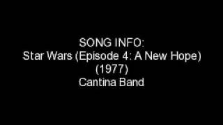 Cantina Band
SONG INFO:
Star Wars (Episode 4: A New Hope) (1977)
Cantina Band Cantina Band