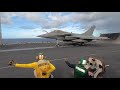 French rafale fighter jets operate with uss george hw bush