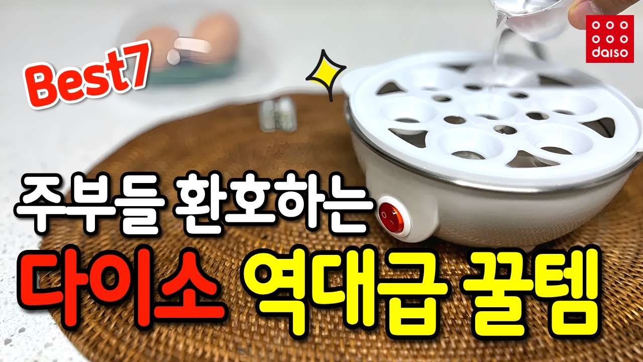 주부들의 환호성! 집안 살림 피로도 절반으로 줄여주는 다이소 역대급 꿀템모음 | 품절대란 | 다이소추천템 | 내돈내산