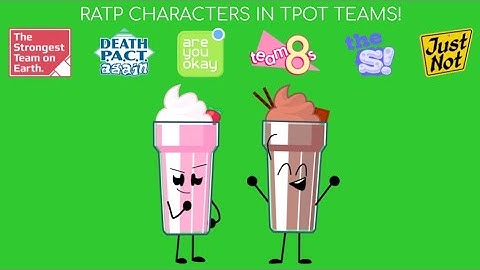 If RATP Characters were on TPOT Teams?