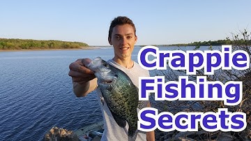 Crappie Fishing Tips, Secrets, and Techniques - How to Catch More Crappie