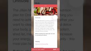 The Fitness App – How to ban recipes from my plan screenshot 2