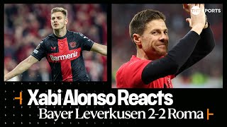 "IT'S SPECIAL" 😉 | Xabi Alonso | Bayer Leverkusen 2-2 Roma | UEFA Europa League