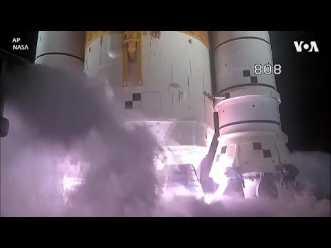 美国国家航空航天局NASA成功发射全新月球火箭