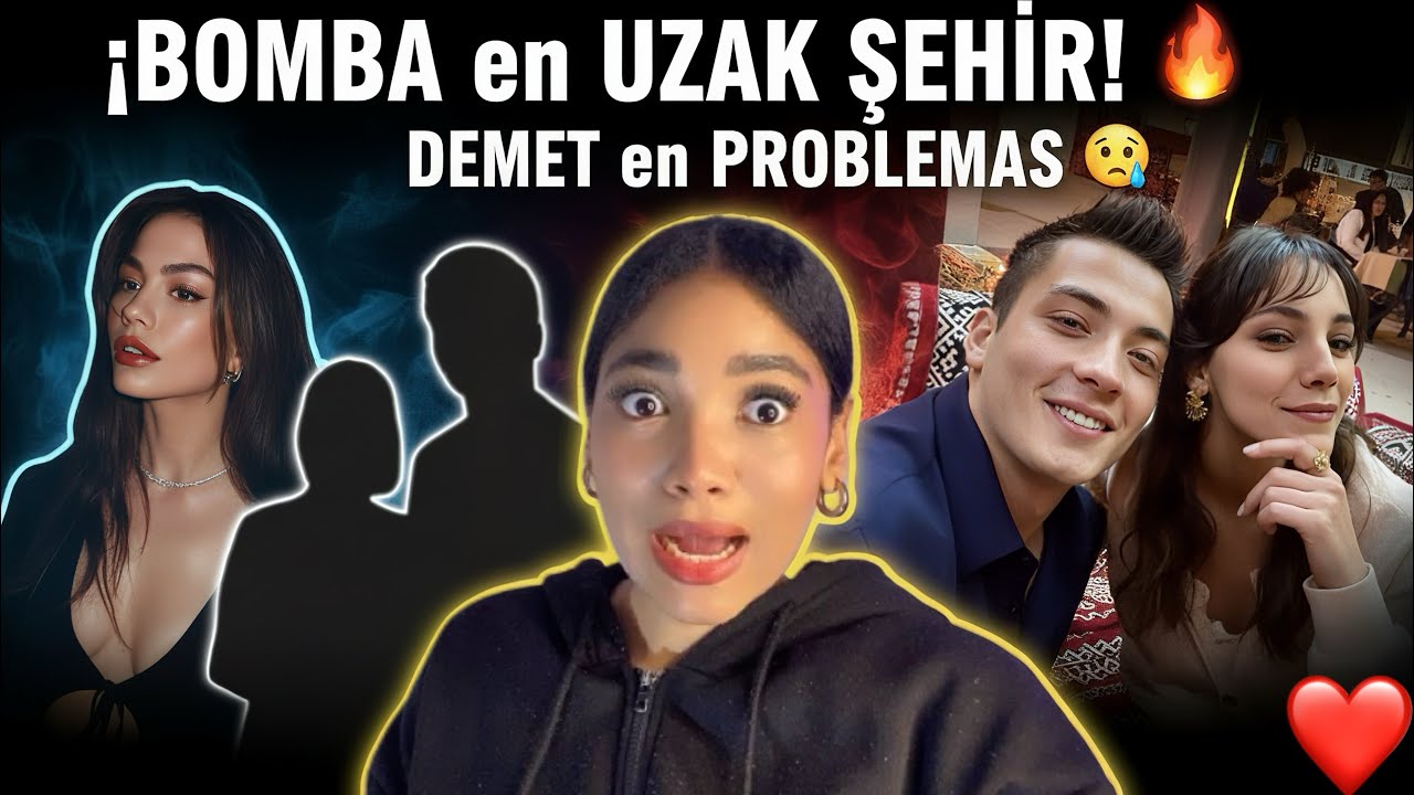 ДЕМЕТ ОЗДЕМИР в любовном треугольнике 😱 + НАСТОЯЩАЯ романтика в Узаке Шехире | турецкий сериал