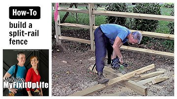 How to Build a Split-Rail Fence Like an Expert
