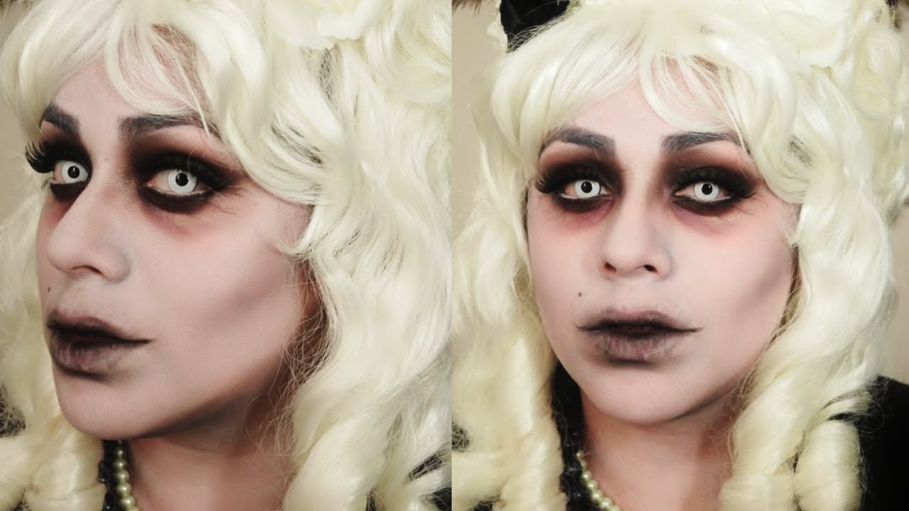 Makeup Victorian Ghost Bride