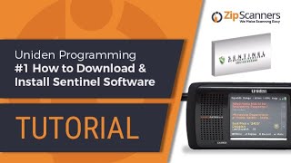 Uniden Police Scanner Programming #1 How to Download & Install Sentinel Software screenshot 5