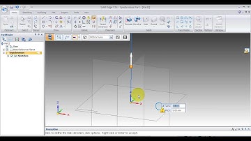 Video Tutorial on Helical Conical (Tapered) Spring in SolidEdge ST4
