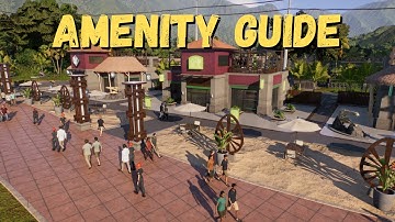 Make ENORMOUS Profits with Amenities | Amenity Full Guide | Jurassic World Evolution 2
