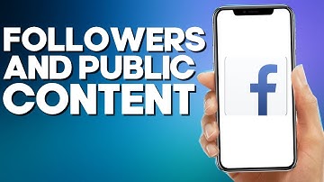 How to Find Followers And Public Content Settings on Facebook Lite App