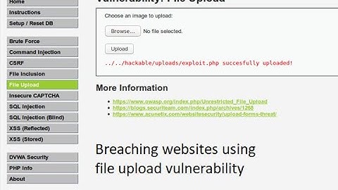 Exploiting File upload vulnerability-Penetration testing