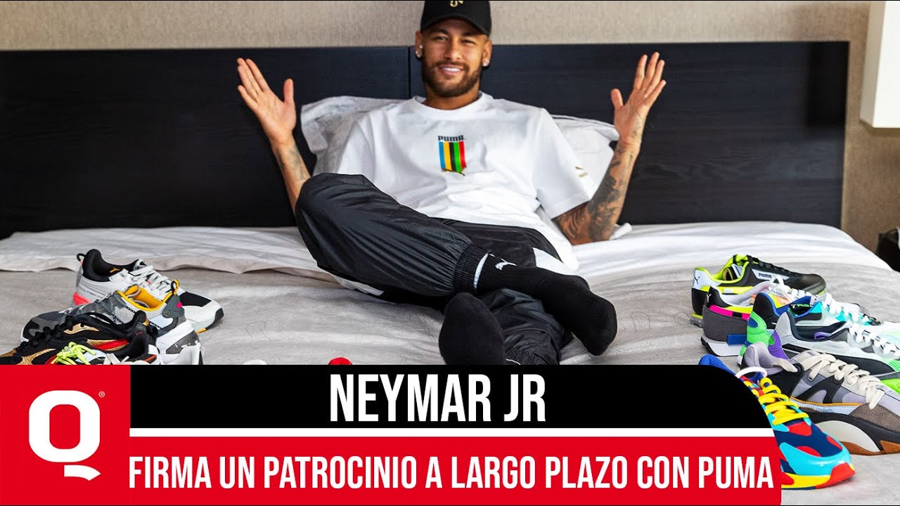 PUMA firma un patrocinio a largo plazo con la Estrella de fútbol Neymar Jr  - YouTube