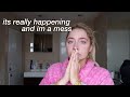 My bedroom is GONE!! I’m a emotional wreck😭 moving vlog PT 2