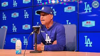 Dave Roberts: Tyler Glasnow having trouble, Teoscar Hernández timeline & Roki Sasaki's development
